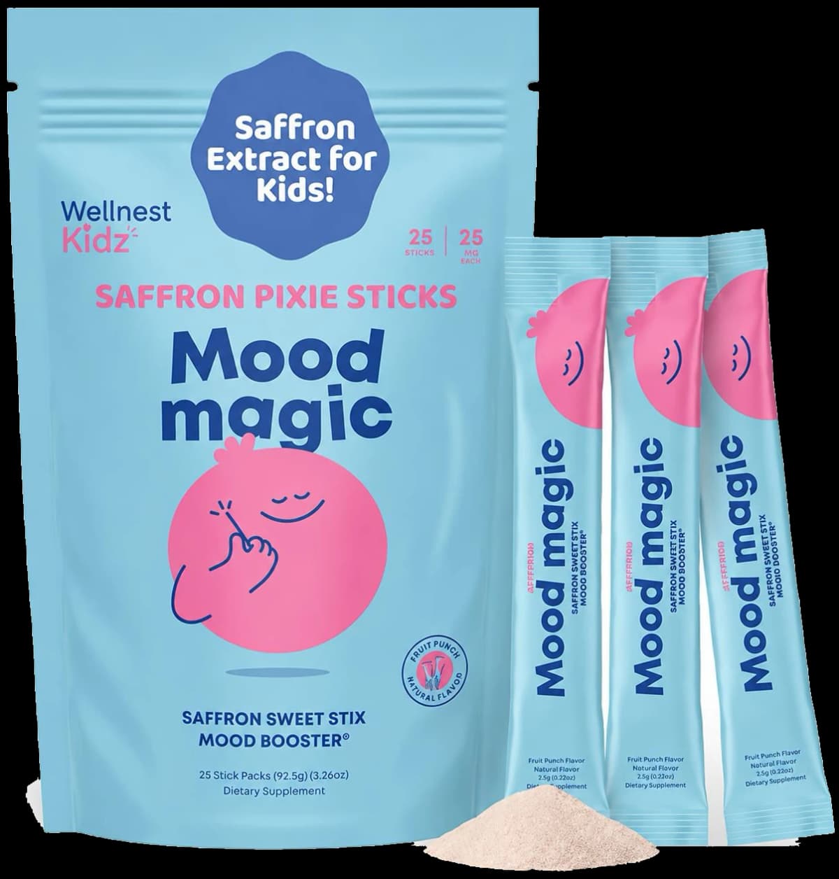 Mood Magic — saffron pixie stix