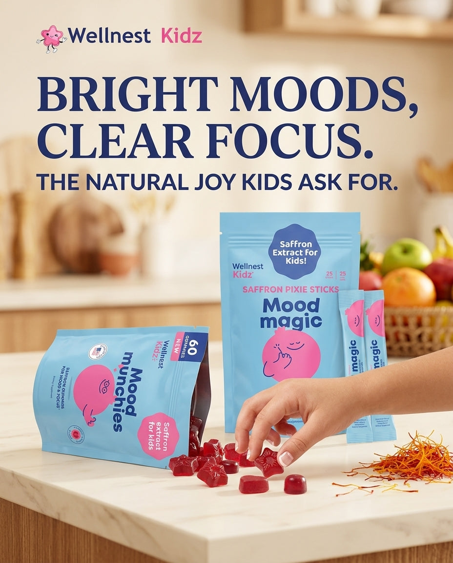 Mood Magic Saffron Powder Sticks for Kids, Ages 4+