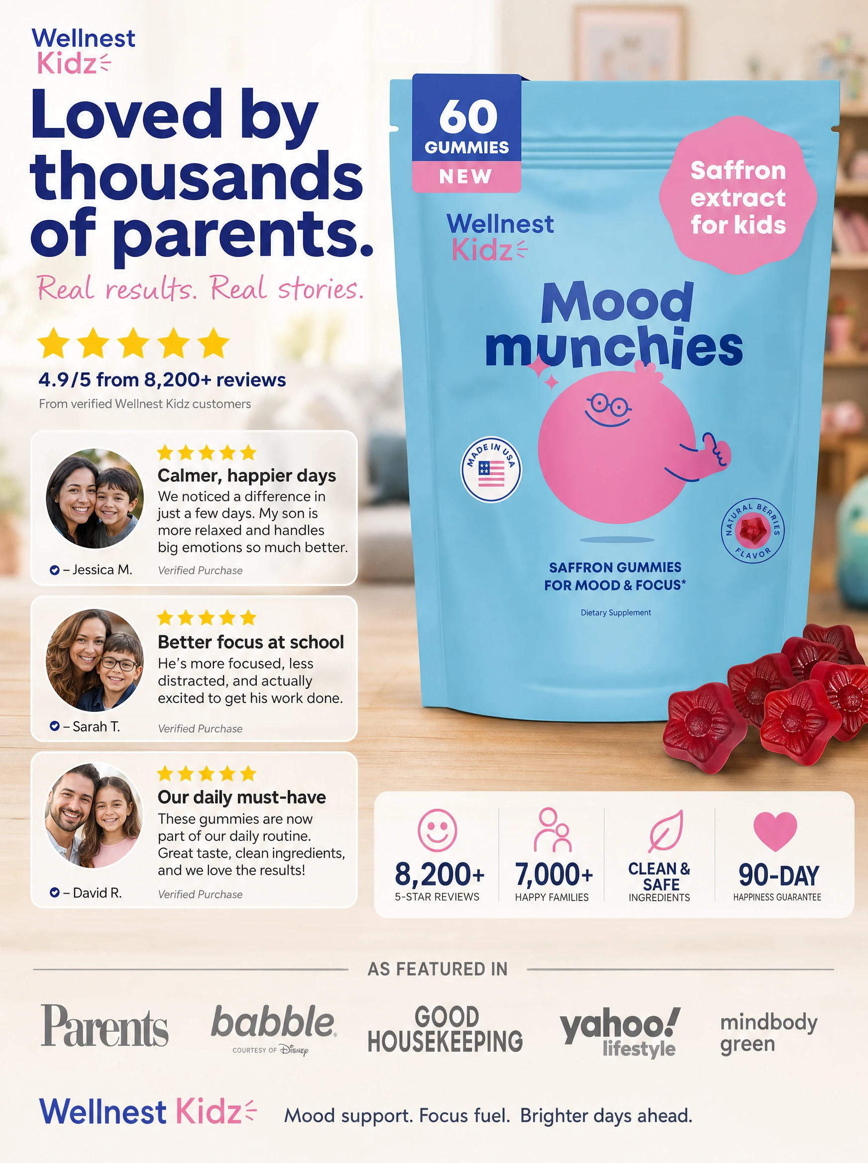 Loved by thousands of parents — 4.9/5 from 8,200+ reviews