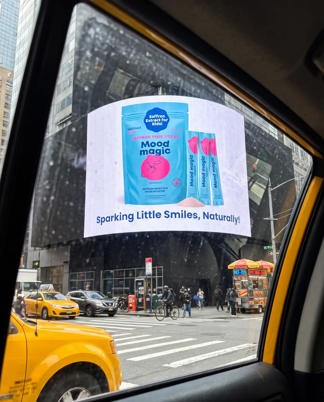 Wellnest Kidz on a billboard