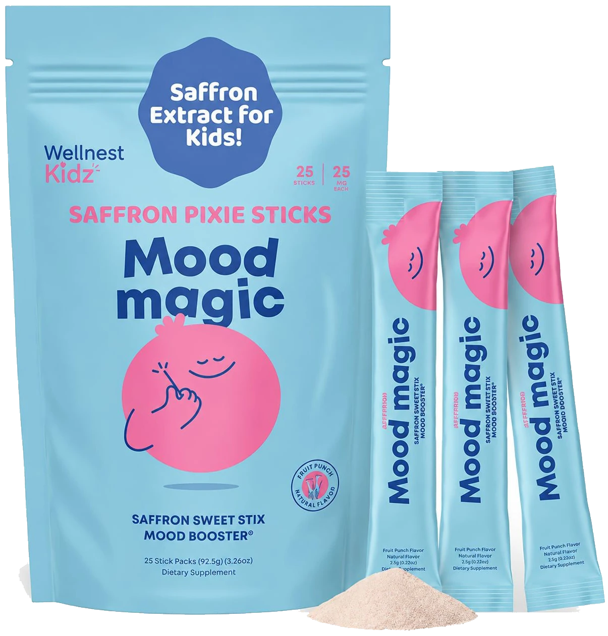 Mood Magic saffron pixie stix