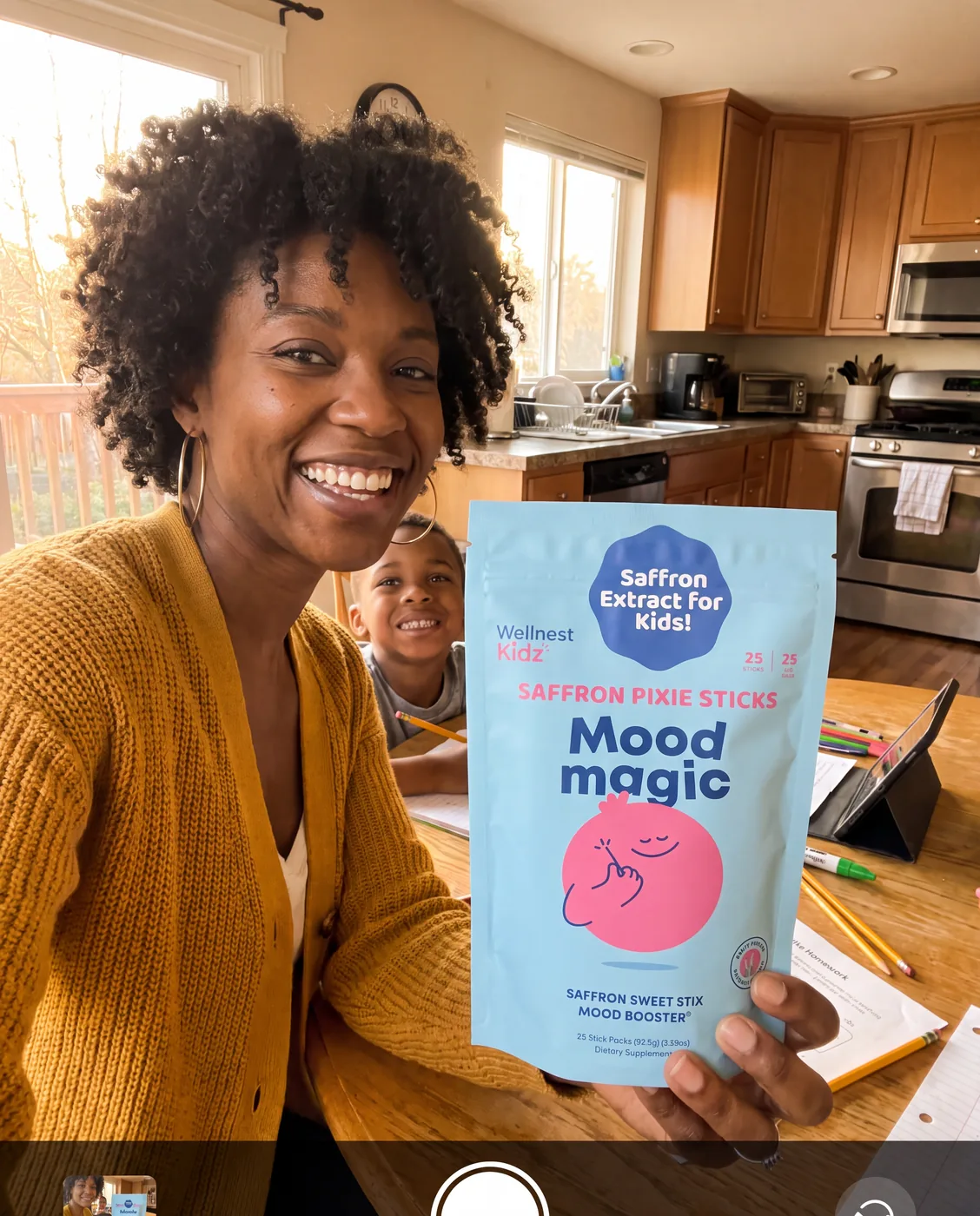 Dad and daughter with Mood Magic